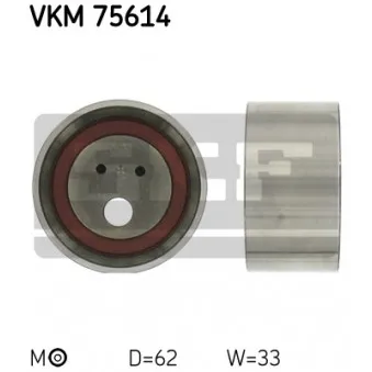 Poulie-tendeur, courroie crantée SKF VKM 75614