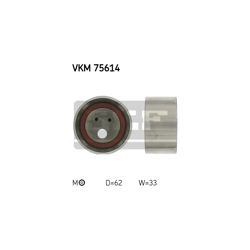 Poulie-tendeur, courroie crantée SKF VKM 75614