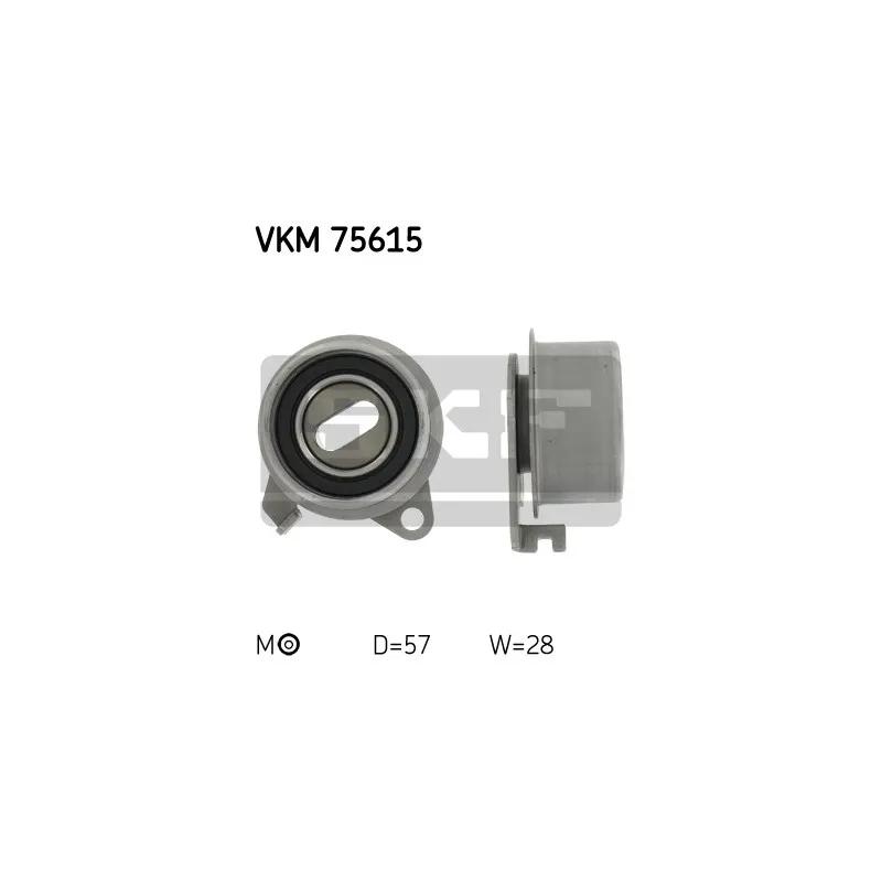 Poulie-tendeur, courroie crantée SKF VKM 75615