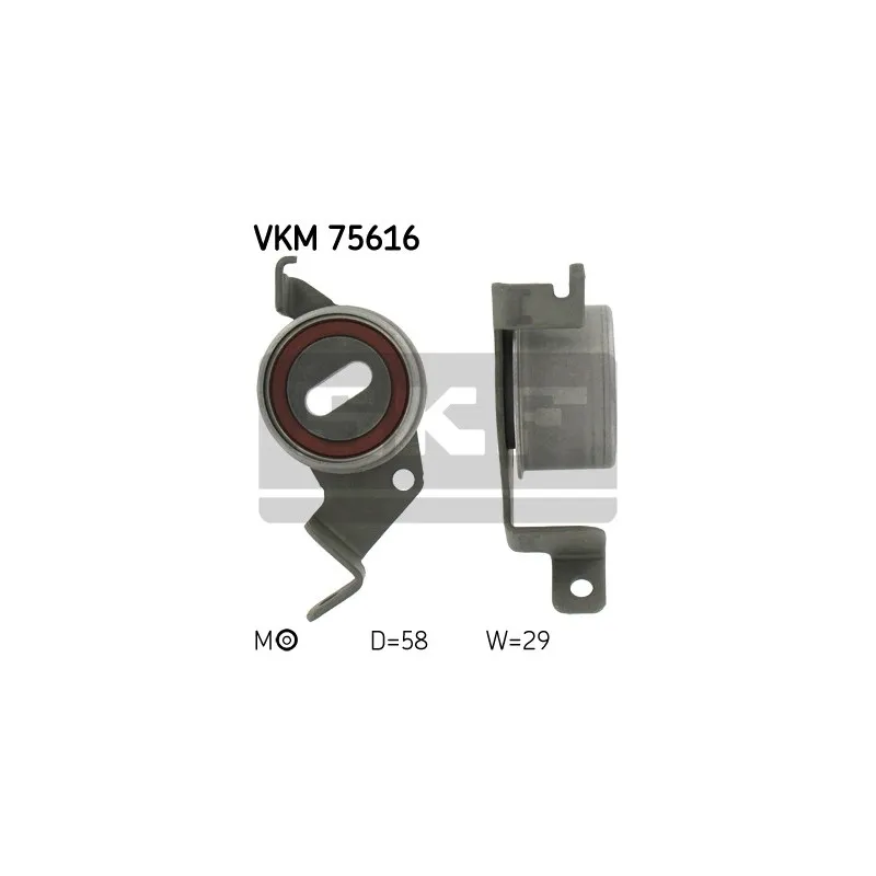 Poulie-tendeur, courroie crantée SKF VKM 75616