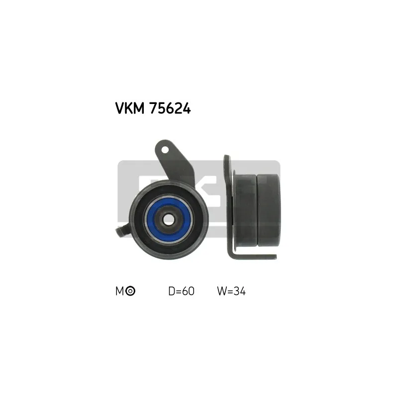 Poulie-tendeur, courroie crantée SKF VKM 75624