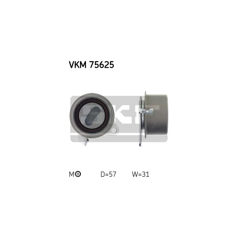 Poulie-tendeur, courroie crantée SKF VKM 75625