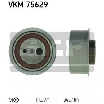 Poulie-tendeur, courroie crantée SKF VKM 75629