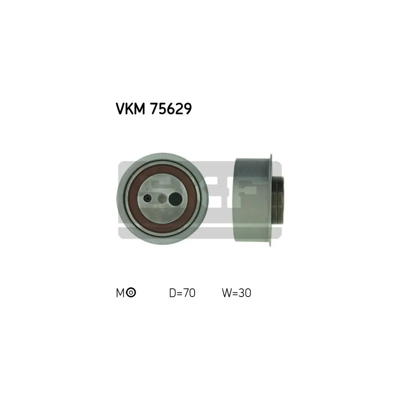 Poulie-tendeur, courroie crantée SKF VKM 75629