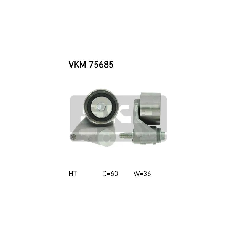 Poulie-tendeur, courroie crantée SKF VKM 75685