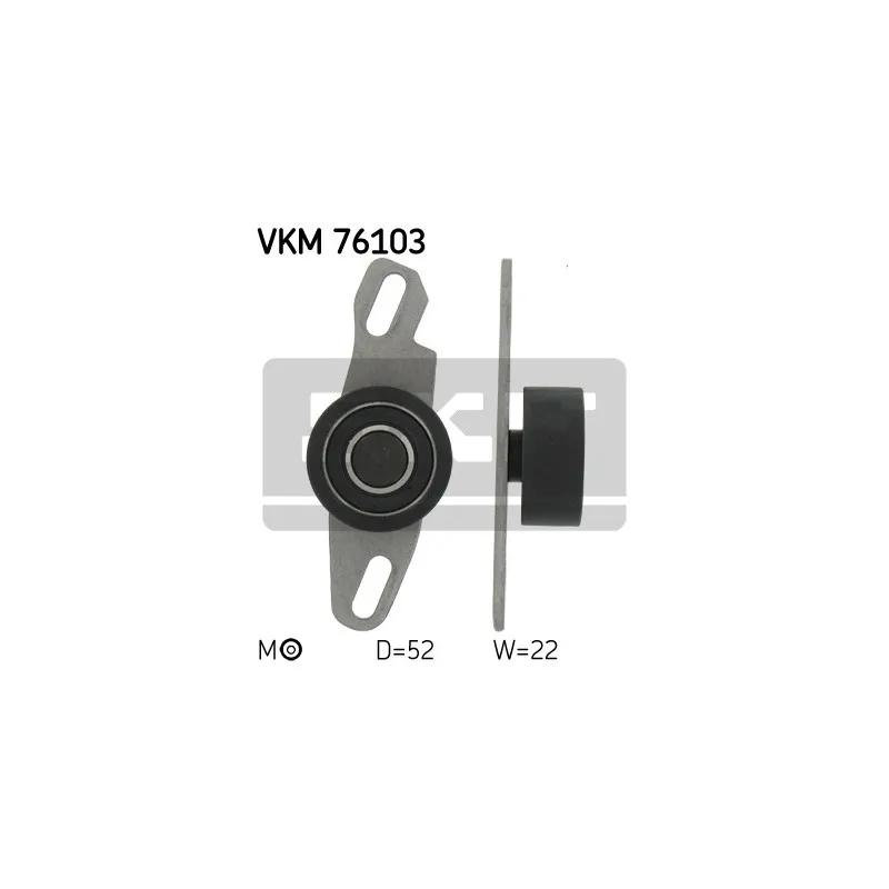 Poulie-tendeur, courroie crantée SKF VKM 76103