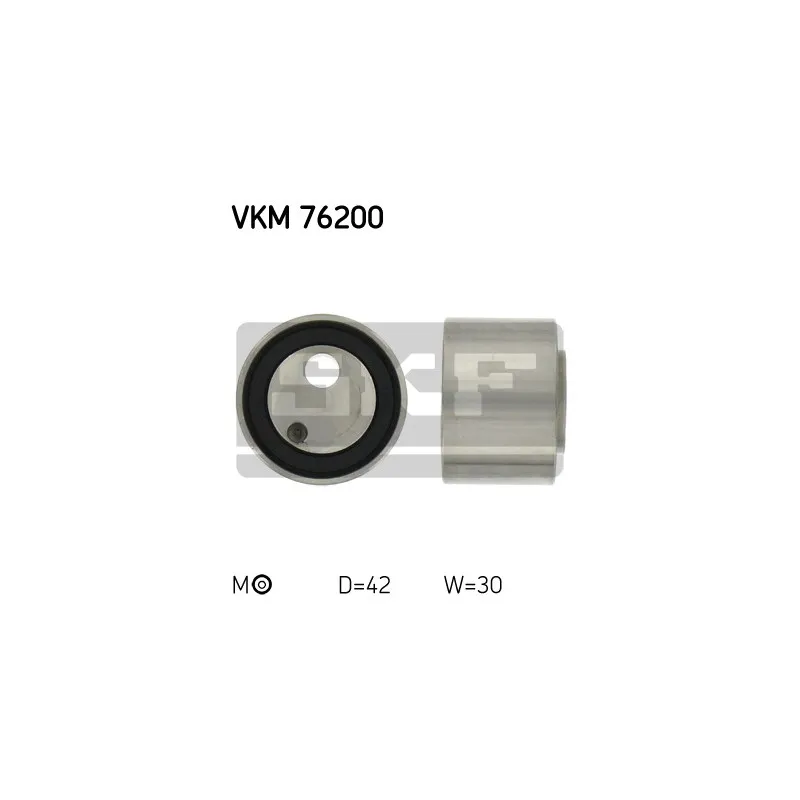 Poulie-tendeur, courroie crantée SKF VKM 76200