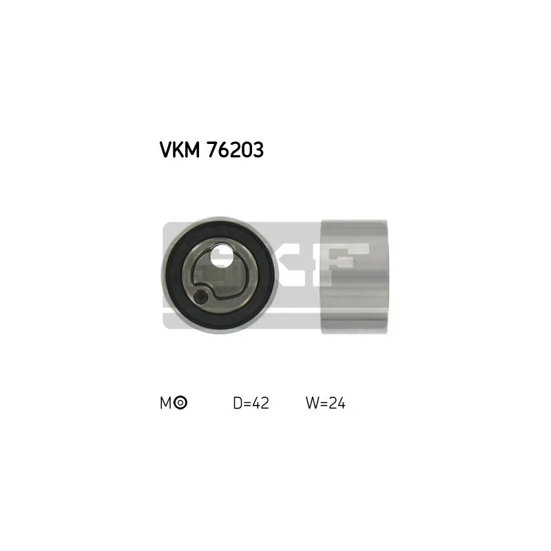 Poulie-tendeur, courroie crantée SKF VKM 76203