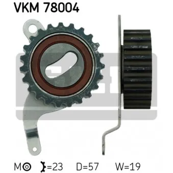 Poulie-tendeur, courroie crantée SKF VKM 78004
