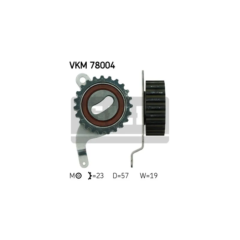 Poulie-tendeur, courroie crantée SKF VKM 78004