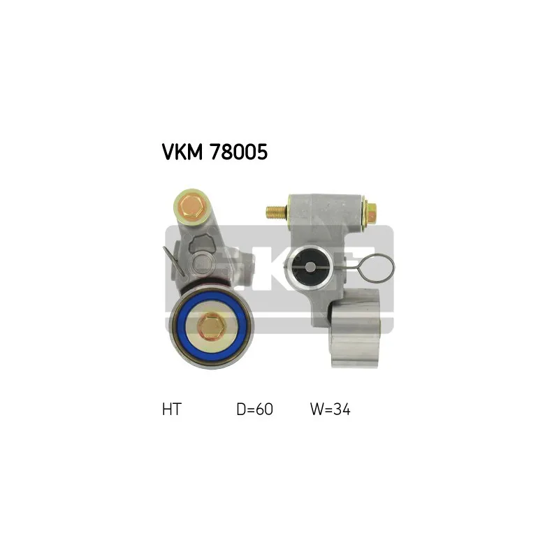 Poulie-tendeur, courroie crantée SKF VKM 78005