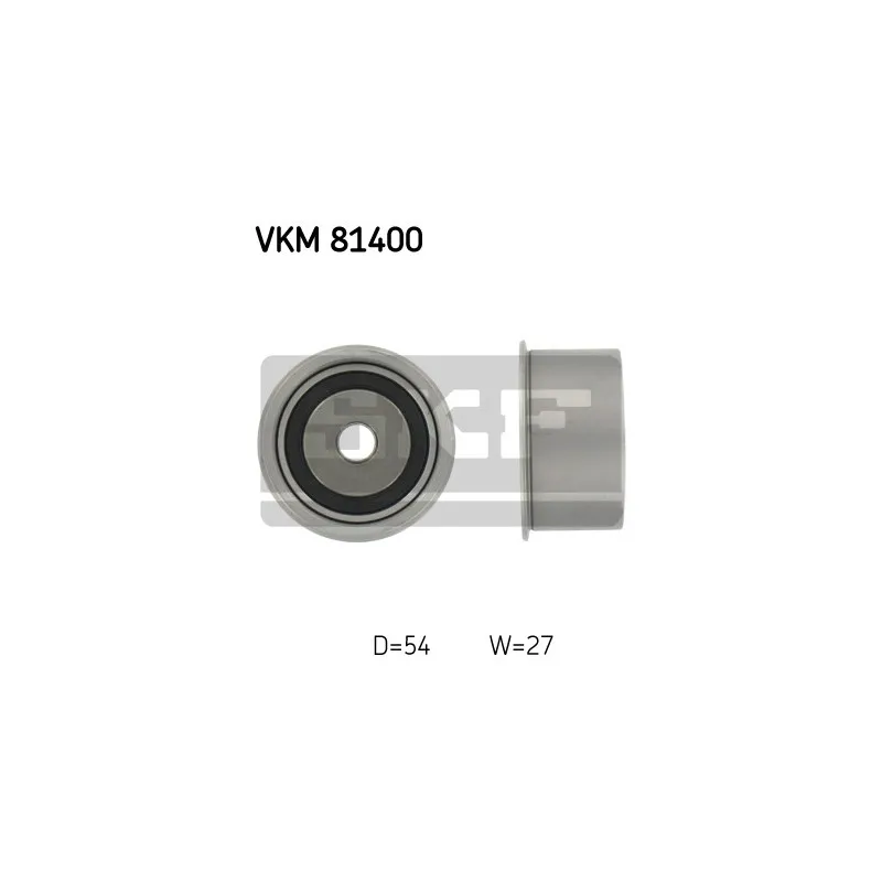 Poulie renvoi/transmission, courroie de distribution SKF VKM 81400