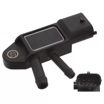 Capteur, pression des gaz échappement FEBI BILSTEIN 45222