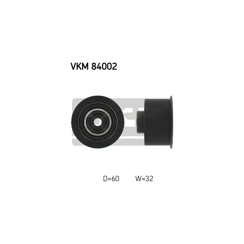Poulie renvoi/transmission, courroie de distribution SKF VKM 84002