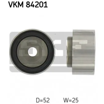 Poulie renvoi/transmission, courroie de distribution SKF VKM 84201