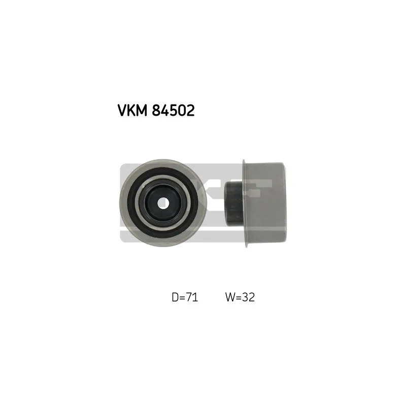 Poulie renvoi/transmission, courroie de distribution SKF VKM 84502