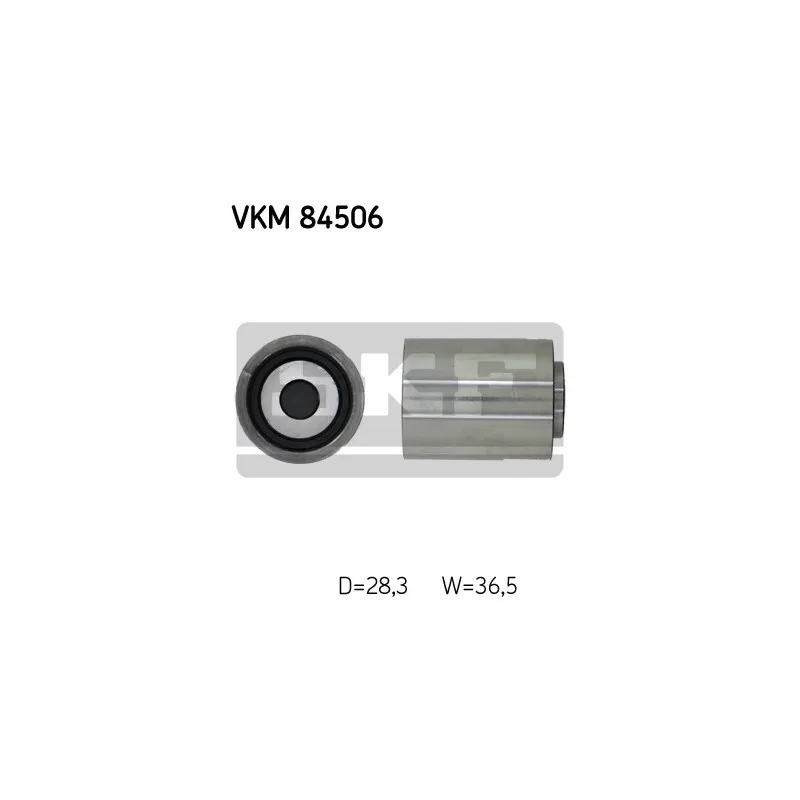 Poulie renvoi/transmission, courroie de distribution SKF VKM 84506