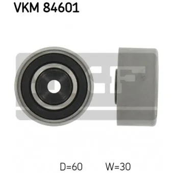 Poulie renvoi/transmission, courroie de distribution SKF VKM 84601