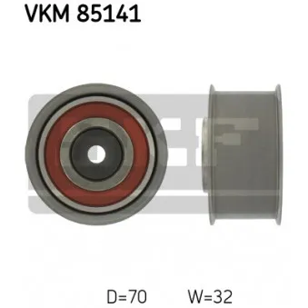 Poulie renvoi/transmission, courroie de distribution SKF VKM 85141