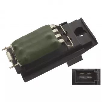 Résistance, pulseur d'air habitacle FEBI BILSTEIN 45415