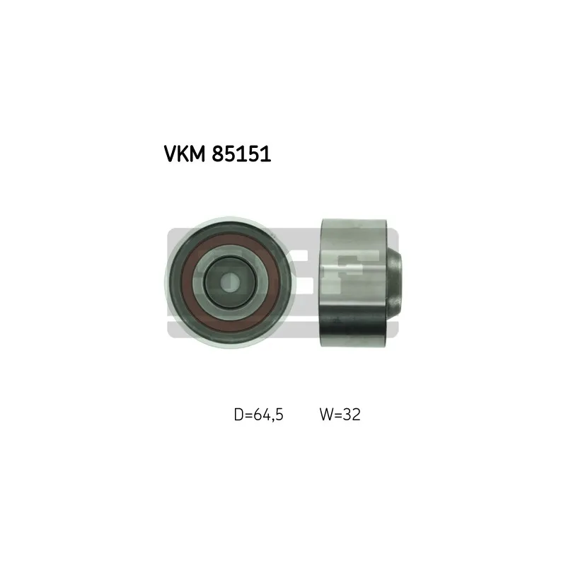 Poulie renvoi/transmission, courroie de distribution SKF VKM 85151