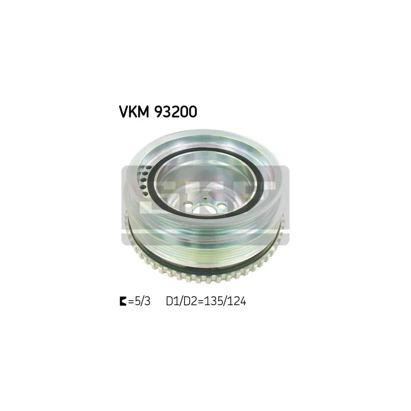 Poulie, vilebrequin SKF VKM 93200