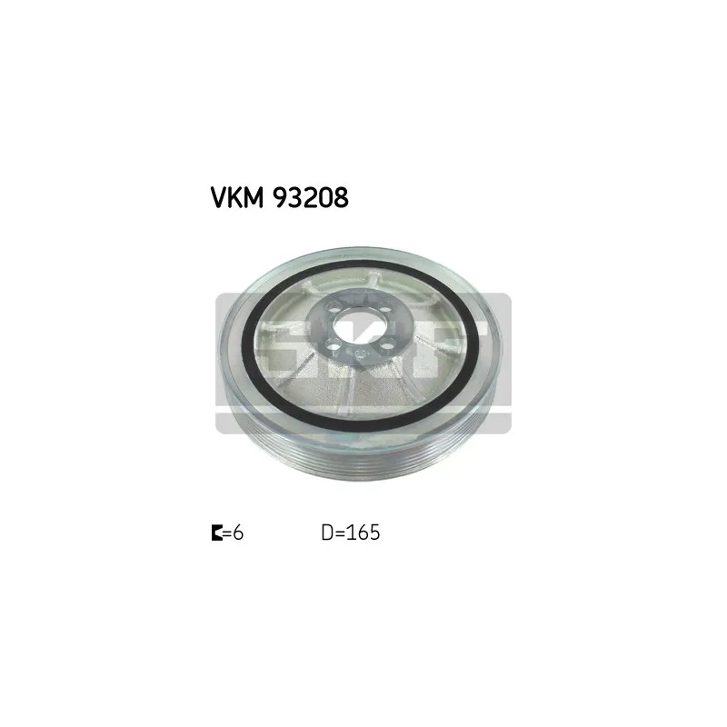 Poulie, vilebrequin SKF VKM 93208