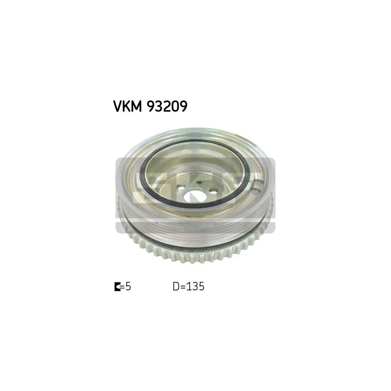 Poulie, vilebrequin SKF VKM 93209