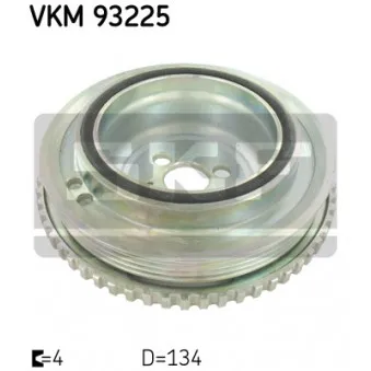 Poulie, vilebrequin SKF VKM 93225