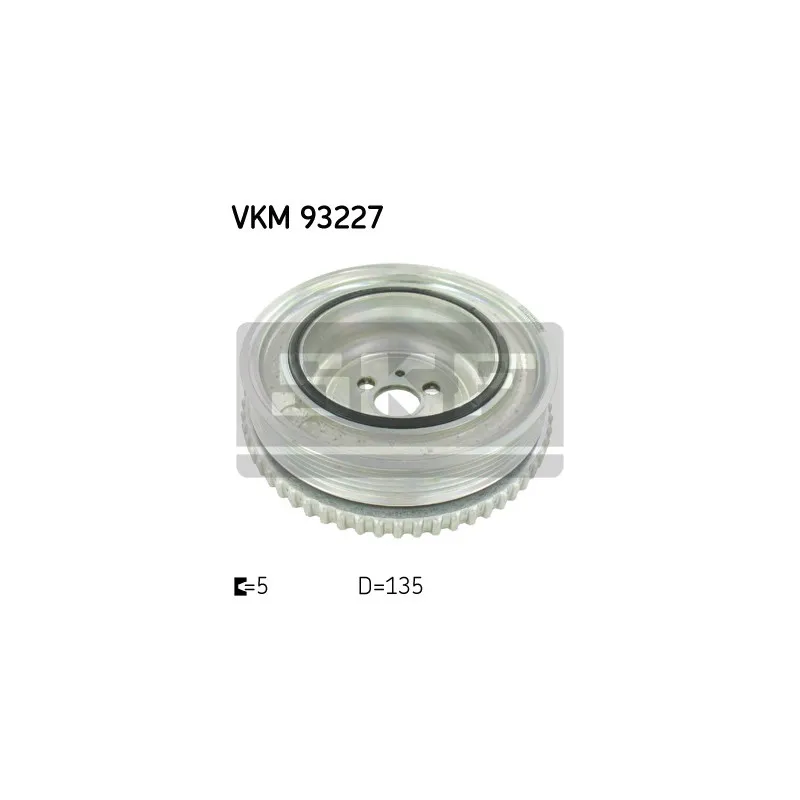 Poulie, vilebrequin SKF VKM 93227