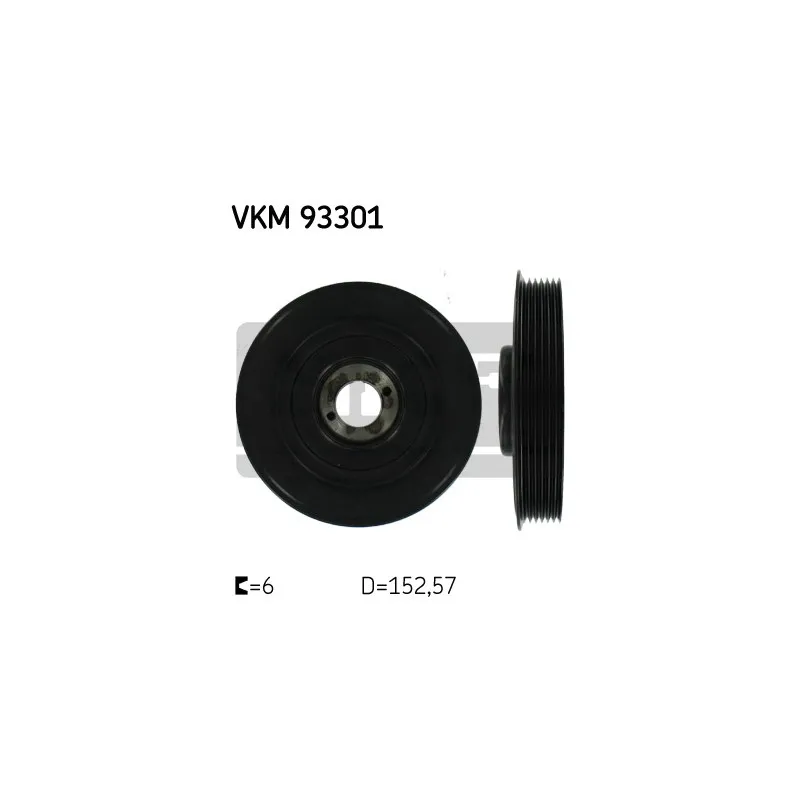 Poulie, vilebrequin SKF VKM 93301
