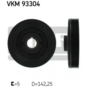 Poulie, vilebrequin SKF