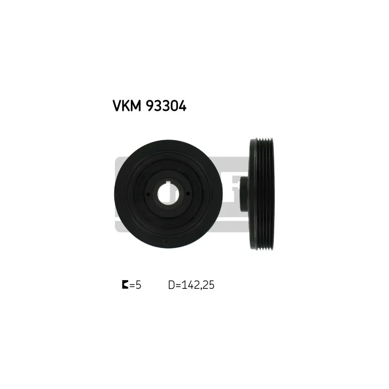 Poulie, vilebrequin SKF VKM 93304