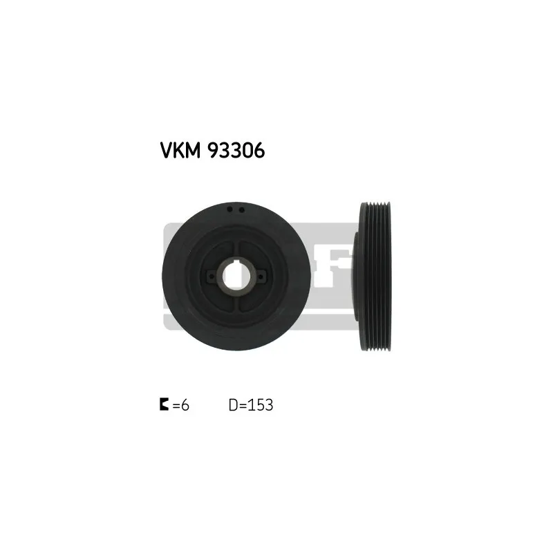 Poulie, vilebrequin SKF VKM 93306