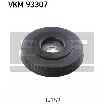 Poulie, vilebrequin SKF VKM 93307