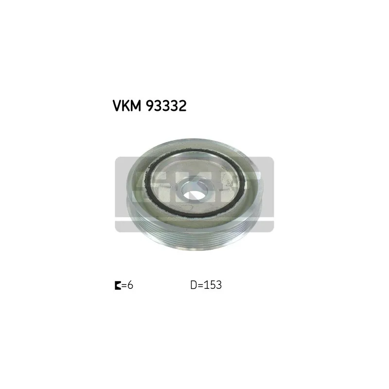 Poulie, vilebrequin SKF VKM 93332