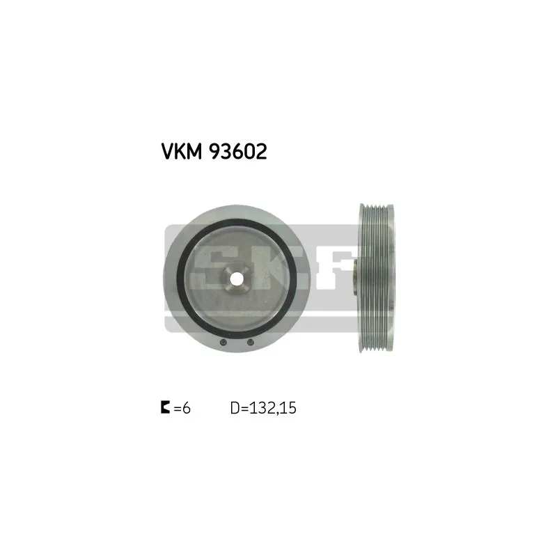 Poulie, vilebrequin SKF VKM 93602