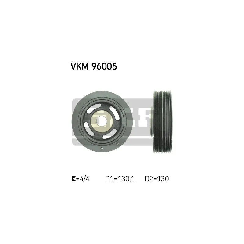 Poulie, vilebrequin SKF VKM 96005