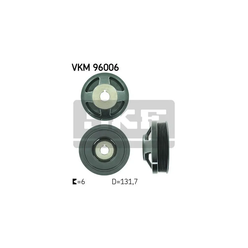 Poulie, vilebrequin SKF VKM 96006