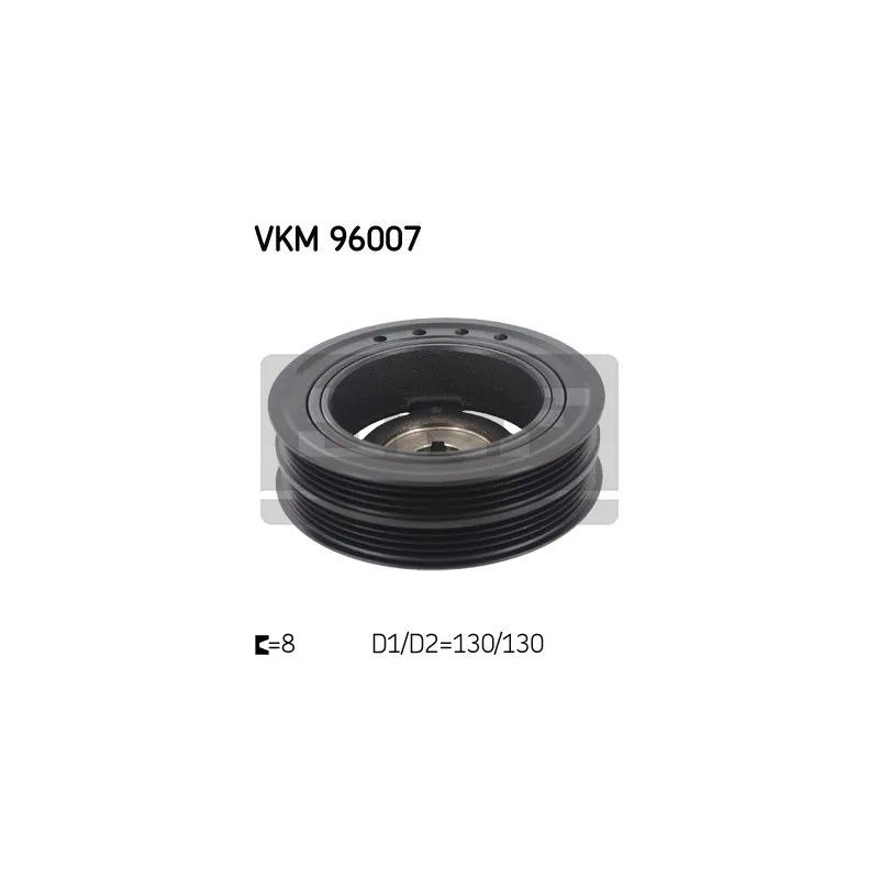 Poulie, vilebrequin SKF VKM 96007