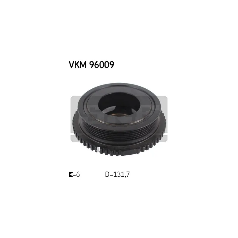 Poulie, vilebrequin SKF VKM 96009