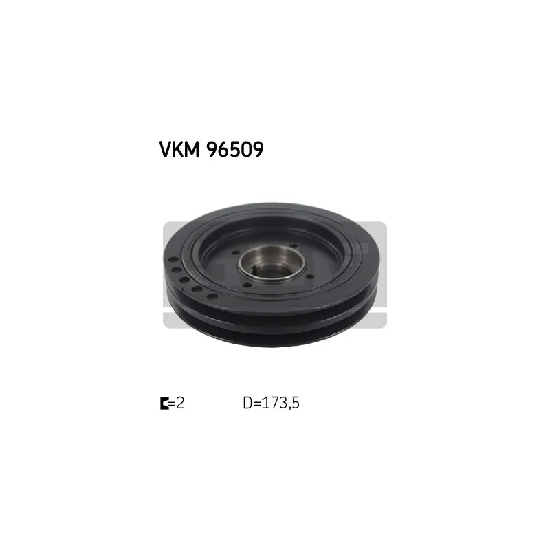Poulie, vilebrequin SKF VKM 96509