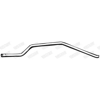 Tuyau d'échappement WALKER 01011