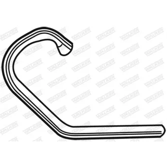 Tuyau d'échappement WALKER 01032
