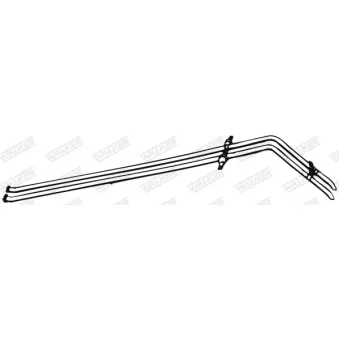Tuyau d'échappement WALKER 01229