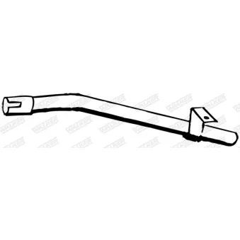 Tuyau d'échappement WALKER 01770