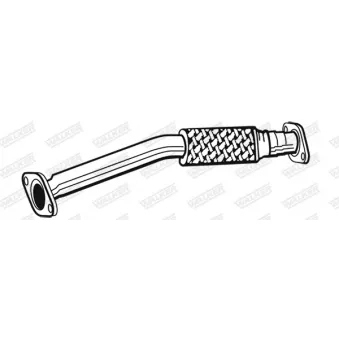 Tuyau d'échappement WALKER 02725