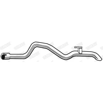 Tuyau d'échappement WALKER 02766