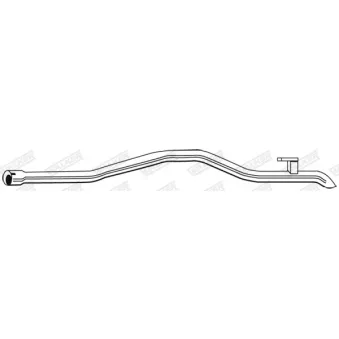 Tuyau d'échappement WALKER 02772