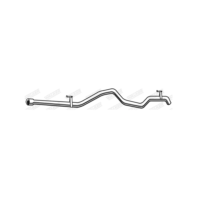 Tuyau d'échappement WALKER 02975